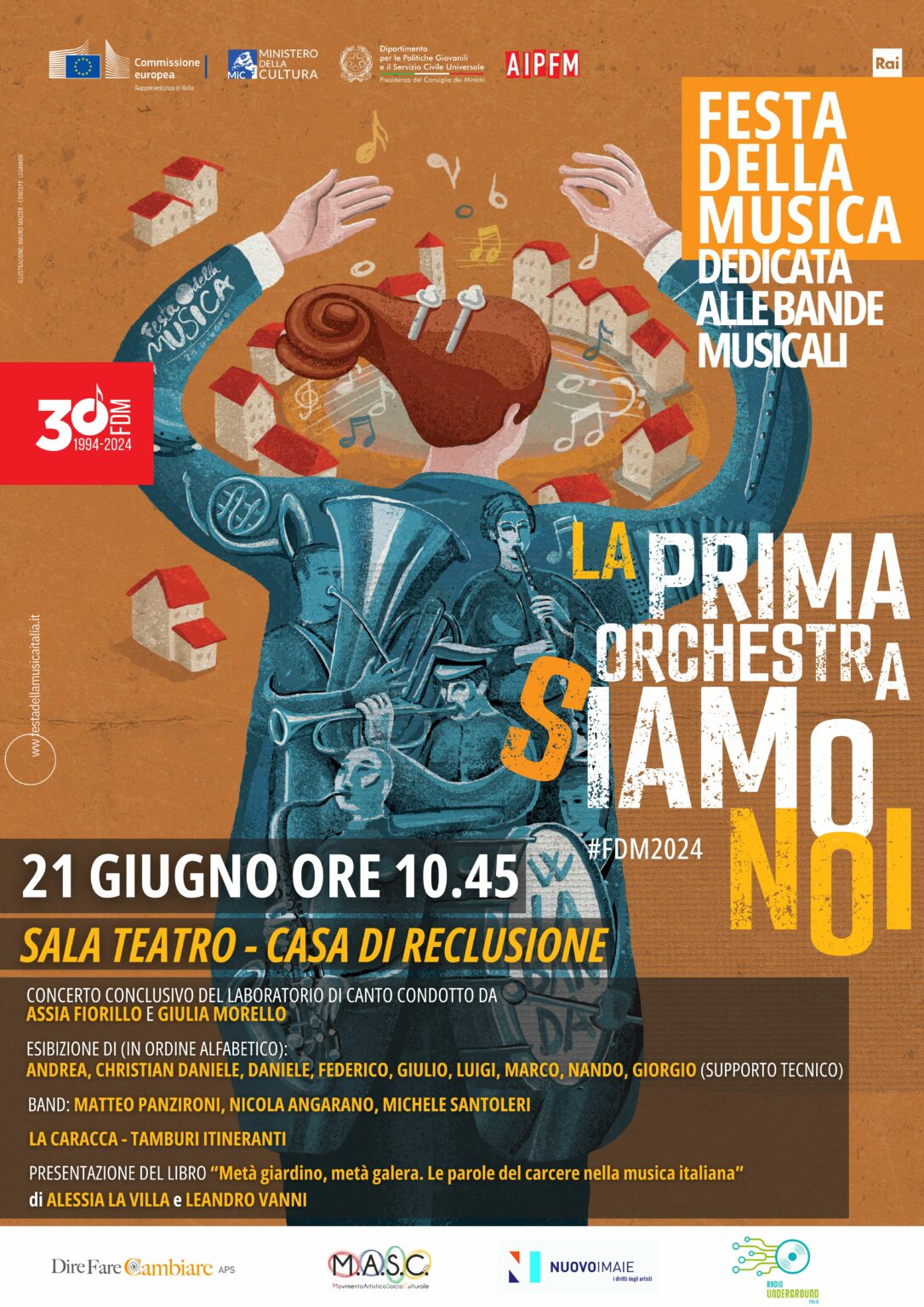 Festa della Musica a Rebibbia